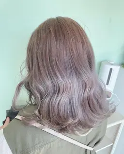 【ケアブリーチでダメージレス✨】ダブルカラー＋卵殻膜トリートメント🌟