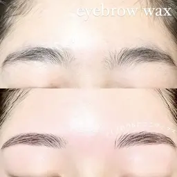 【アイブロウwax＆おでこwax】