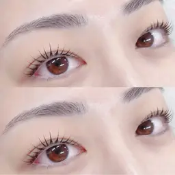 話題☆マスカラパーマ🎶まつげパーマ上のみ＋ブラックティント🎱