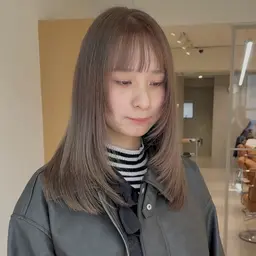 ダブルカラー+カット+超音波トリートメント