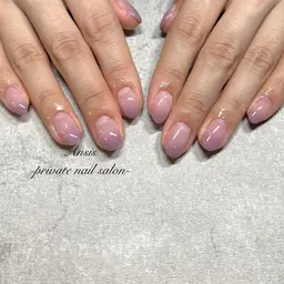 グラデーション/フレンチ(クリアベース)