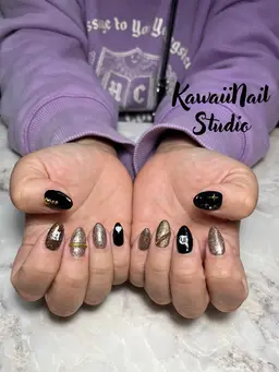 💅 アートネイル~パーツ乗せ放題4500円💰90分内【オフ込み】