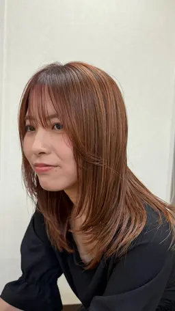 似合わせカット×うる艶カラー