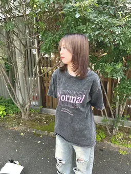 【一日限定3名】透明感カラー＋ブロー￥6600