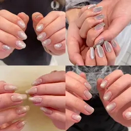 【当日予約限定クーポン】ワンカラー（オフあり）ドライケア込♪ラメ・フラッシュ◎/マグネット+¥1500/パーツ別途