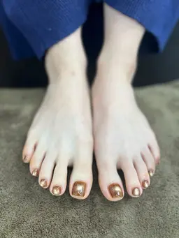 [フットネイル]フラッシュorラメorマグネット