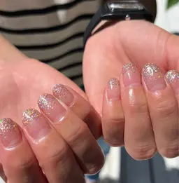 ラメグラデーション