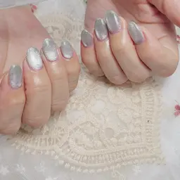 【パラジェル】ちゅるん仕上がり☆マグネットネイル(オフ無料)