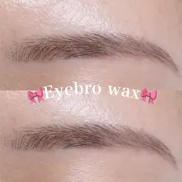 🩵2回目以降の方🩵美眉スタイリングwax脱毛+仕上げ眉メイク込