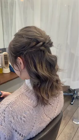 💫27日限定💫ヘアセット/フルアップ/ハーフアップ/⚠️詳細確認お願いします