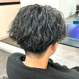 カット➕ナチュラルパーマ メンズのみ