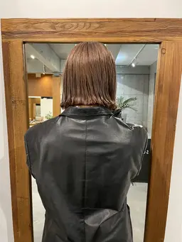 ボブ・ロブ　カットモデル ( シャンプーブロー込 )