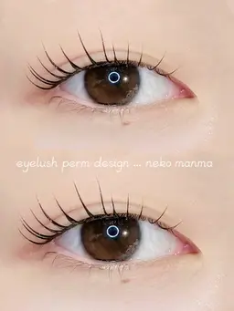 【初回限定】まつ毛パーマ(上)👀✨
