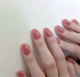 【期間限定✨】大好評！【ミニモ学割U24】🎓ワンカラーorラメグラ💅初回オフ無料＆ケア込♪ちゅるん韓国ネル❣️