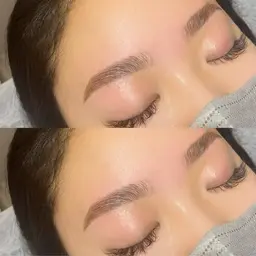 🌿 ハリウッドブロウリフト+眉ワックス(メイク仕上げ付き)