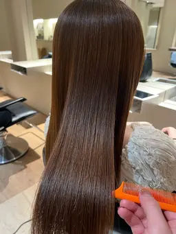 縮毛矯正☆髪質改善(潤い艶髪に!!)