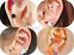 【エリア初】耳ツボジュエリー★両耳が12粒まで(口コミ投稿込み)