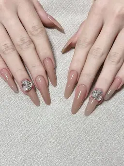 長さだしワンカラー+パーツ2個