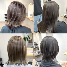 ［ハイライト］白髪ぼかし