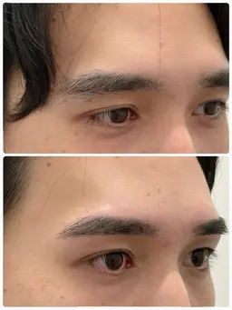 メンズアイブロウ　眉毛Wax