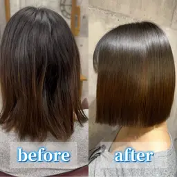 似合わせカット＋髪質改善TR