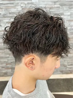 カット＋波巻きツイスパ