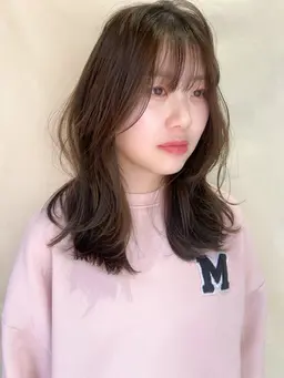 カット+シークレットハイライト+内部補修トリートメント