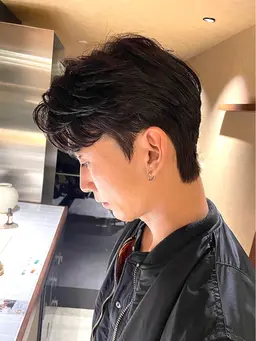 メンズカット＋ダウンパーマ＋ニュアンスパーマ