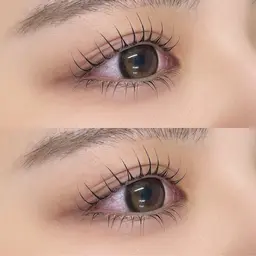 ラッシュリフト(パリジェンヌ変更+¥550)+下まつげパーマ9030円→8800円