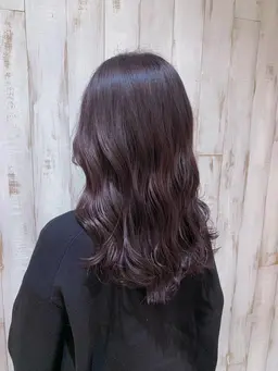 前髪カット+イルミナカラー+トリートメント