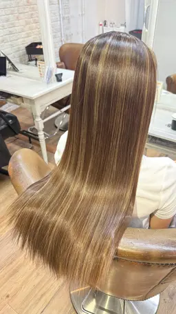 𝐙𝐄𝐑𝐎円カット付き‪✂︎‬《ハイライト》⛸（ボブ/3cm以上カット/毛量調節）