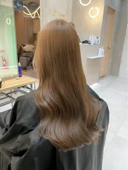 【ミニモ学割】1番人気🫧似合わせカット＋髪質改善ケアカラー＋超音波トリートメント＋コテ巻き🫧