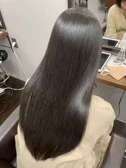 💍艶髪【髪質改善Lｖ☆☆】💍髪質改善トリートメント＋艶カラー✨￥9000