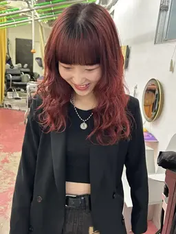 👽ブリーチなし👽ダブルカラー+クイックトリートメント