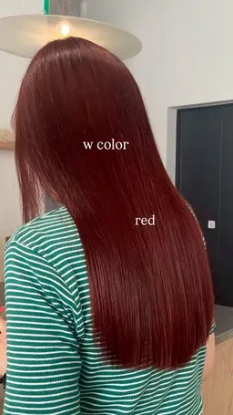 ［色味重視暖色カラー🍁］ダブルカラー+トリートメント