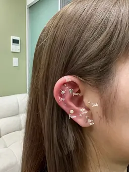 【SNSで話題！】耳ツボジュエリー💎耳マッサージ付き