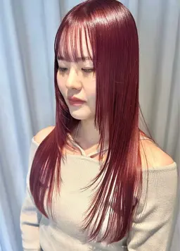 カット＋透明感☆アディクシーカラー＋トリートメント