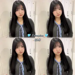 🦋🦋当日限定価格🦋🦋シールエクステ80本＋メンテナンスカット✂︎ 【100%バージン毛✨️】