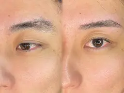 眉毛Waxスタイリング