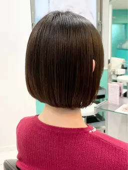 【当日限定、ロング料金なし】🩵ブリーチなしワンカラー+クイックトリートメント🪽色補充したい方にもおすすめ🤍