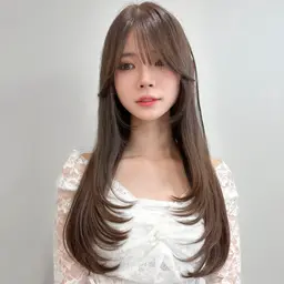 🤍新規限定🤍🇰🇷韓国レイヤーカット＋クイックトリートメント✨　¥4,980  韓国ヘア/レイヤー/顔周り/ボブ