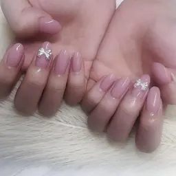 オフ🈶２本アート/カラーグラデ/マグネットネイル