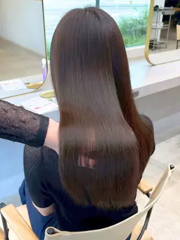 【自分へのご褒美に‎𖤐 ̖́-‬】美髪縮毛矯正model🫧 髪質改善トリートメント付き🛁