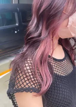 【✨️平日限定✨️】インナーカラー➕全体カラー➕超音波トリートメント（♡カット追加+¥2,000）