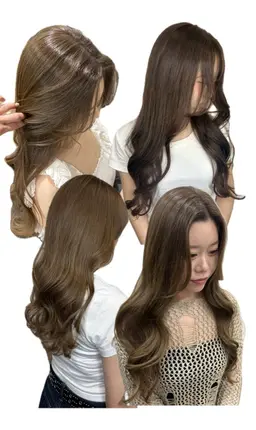 透明感抜群ブリーチ無し🤎ダブルカラー🤎