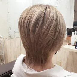 🌈割引❣️ダブルカラー⭐️（ブリーチ1回＋カラー）ハイトーンカラー🌈