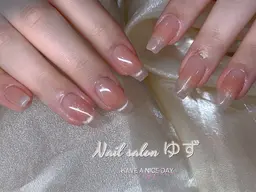 🦐チップ長さ出しチークネイルマグネットワンホンネイル12580円