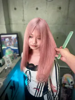 当日予約限定💖リタッチブリーチ＋カラー【ダブルカラー/ハイトーン/ケアブリーチ 】