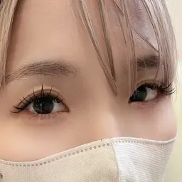 【ご来店2回目のリピーター様】まつげエクステ120本/マツエク/フラットラッシュ🍼倉敷市♡福井駅