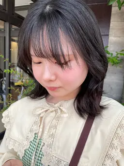 🧡６月限定🧡人気No.2🧡 【艶カラー＋アルカリ除去トリートメント】